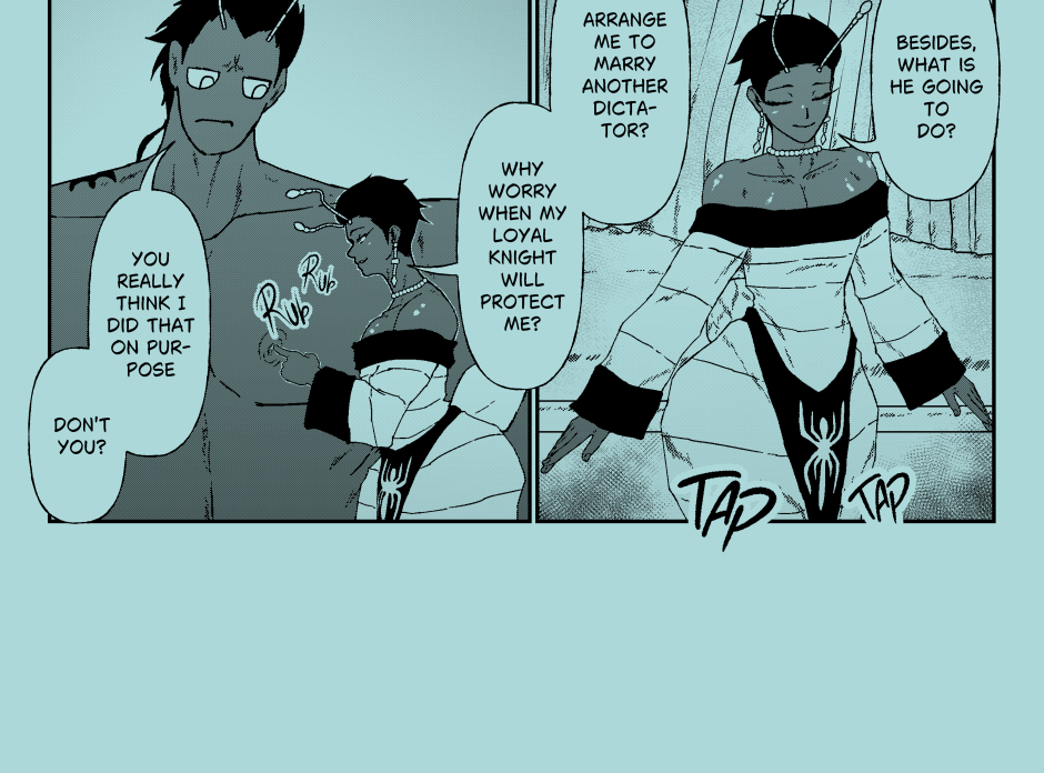 Zhem: Dance of the Unflappable Knight - Episode 4, Page 8: Eccentric Sound of Death [1]