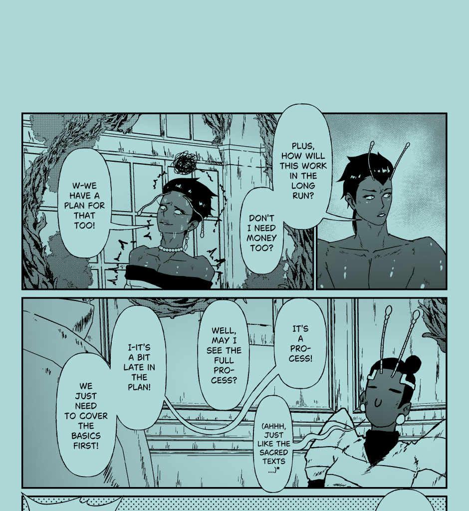 Zhem: Dance of the Unflappable Knight - Episode 4, Page 9: Eccentric Sound of Death [1]