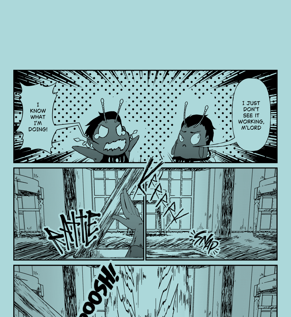 Zhem: Dance of the Unflappable Knight - Episode 4, Page 10: Eccentric Sound of Death [1]