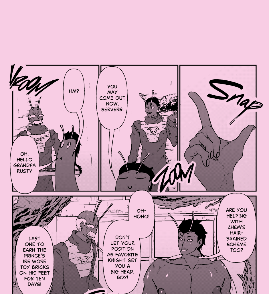 Zhem: Dance of the Unflappable Knight - Episode 5, Page 3: Eccentric Sound of Death [2]