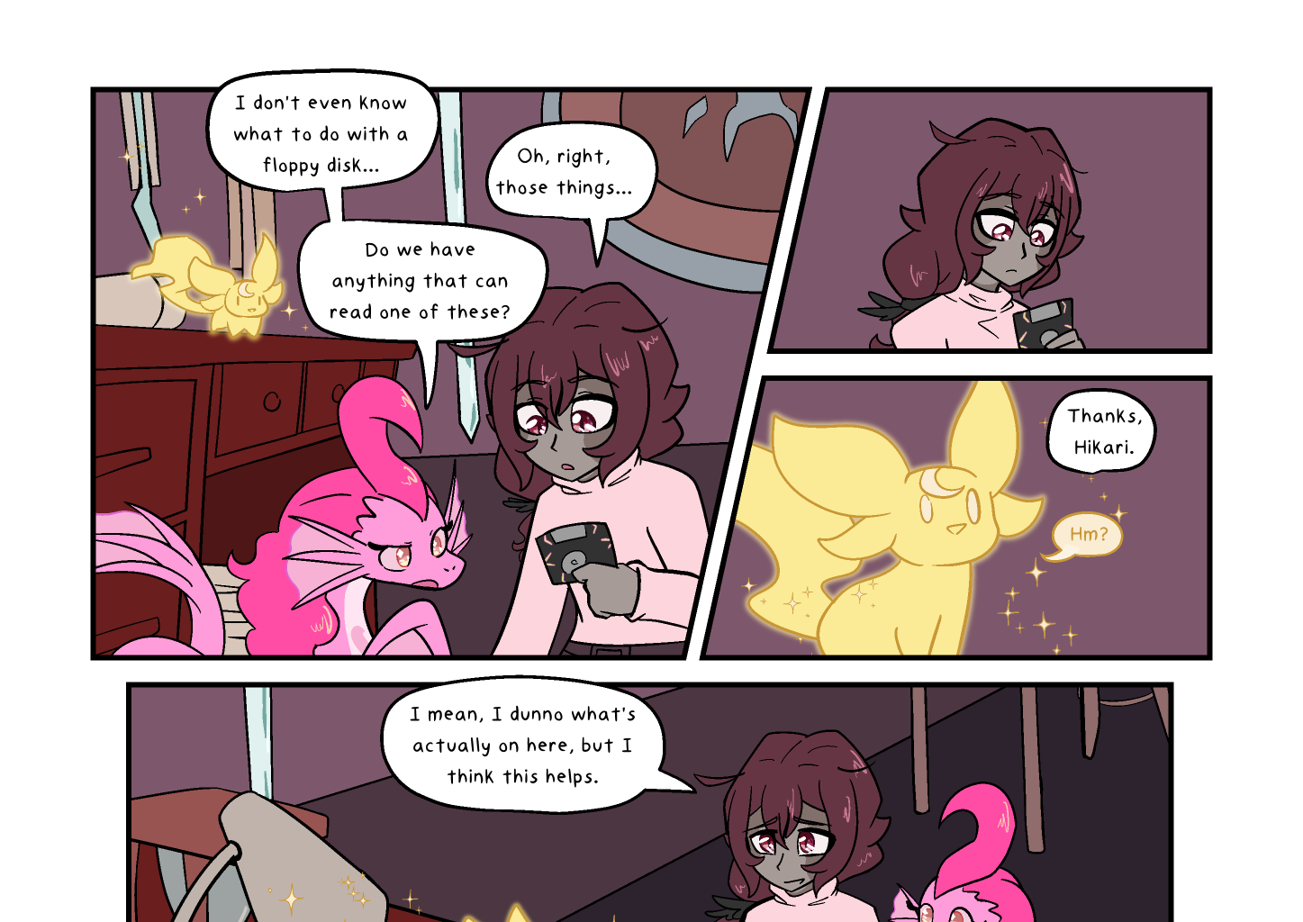On Starlit Tides - Episode 40, Page 1: Chapter 4 - Page 12