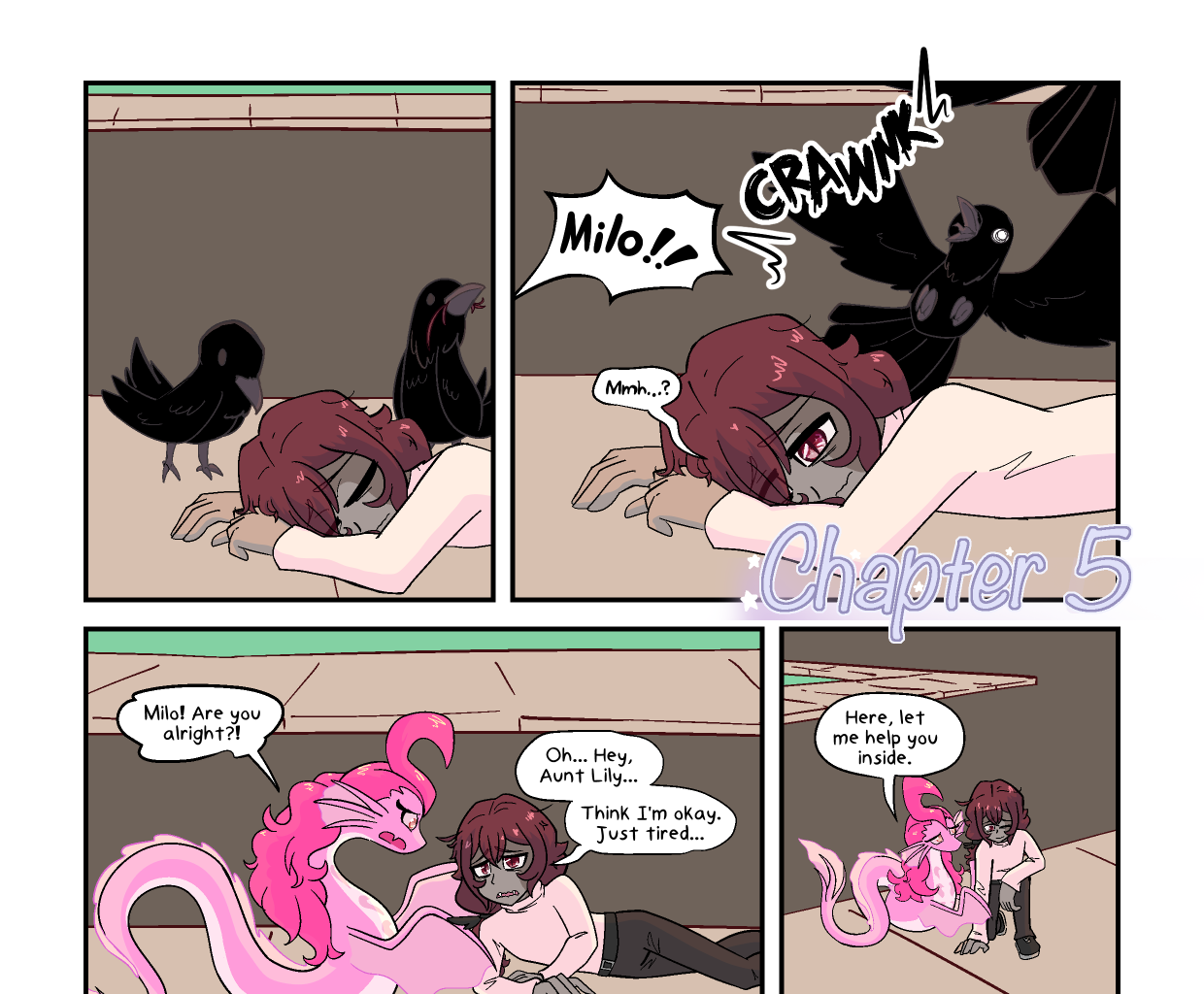 On Starlit Tides - Episode 50, Page 1: Chapter 5 - Page 1