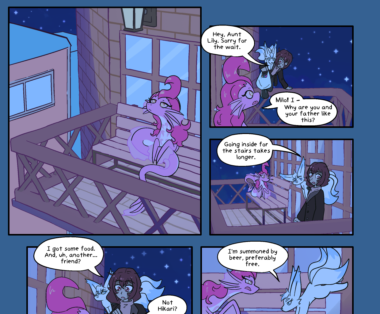 On Starlit Tides - Episode 99, Page 1: Chapter 6 - Page 22