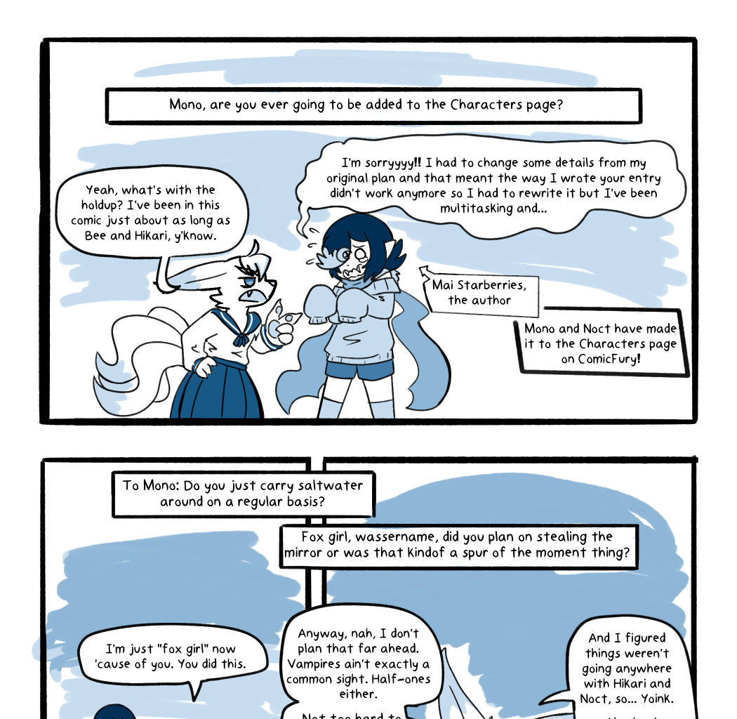 On Starlit Tides - Episode 105, Page 1: Q&A #1