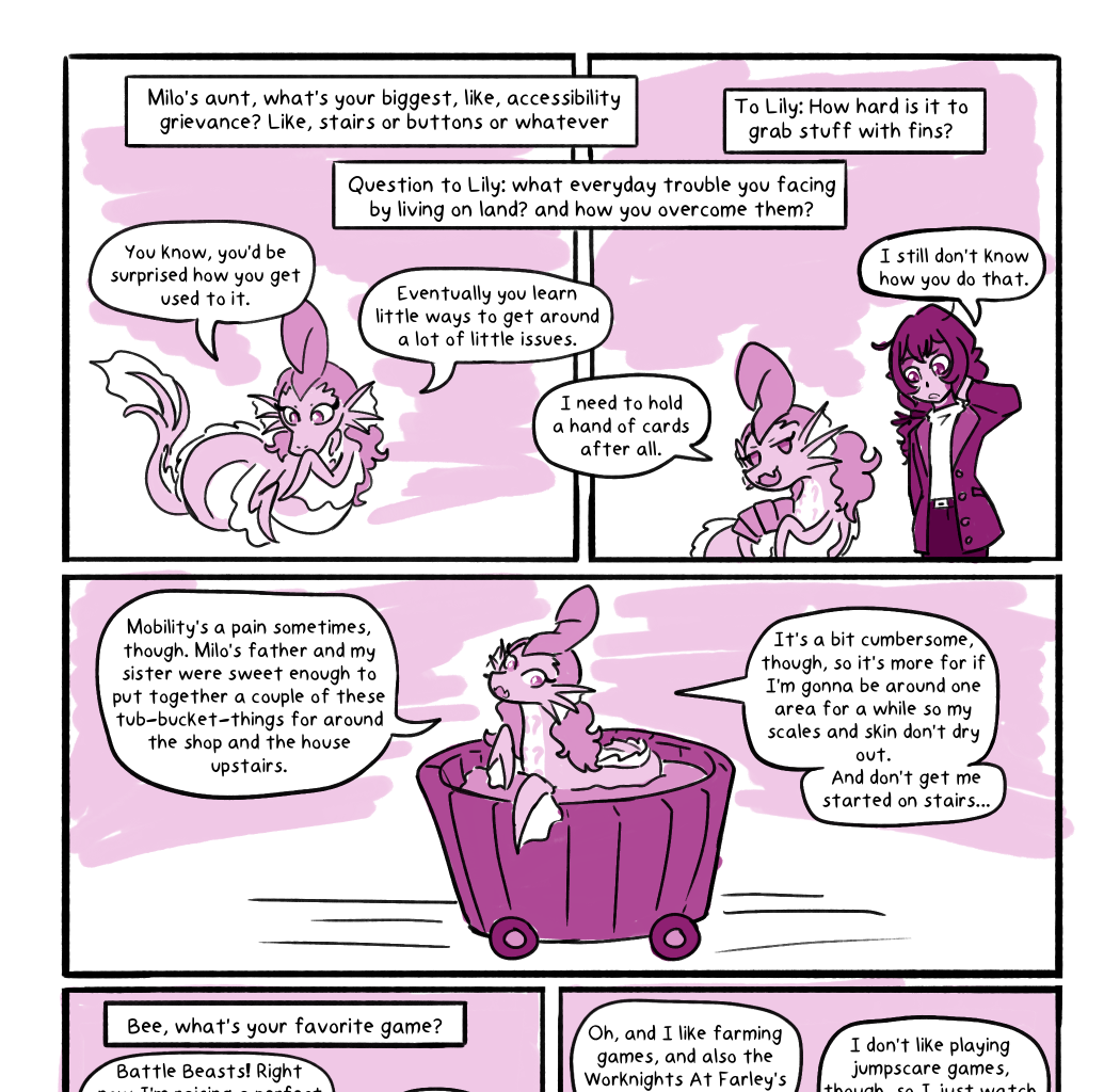 On Starlit Tides - Episode 106, Page 1: Q&A #2