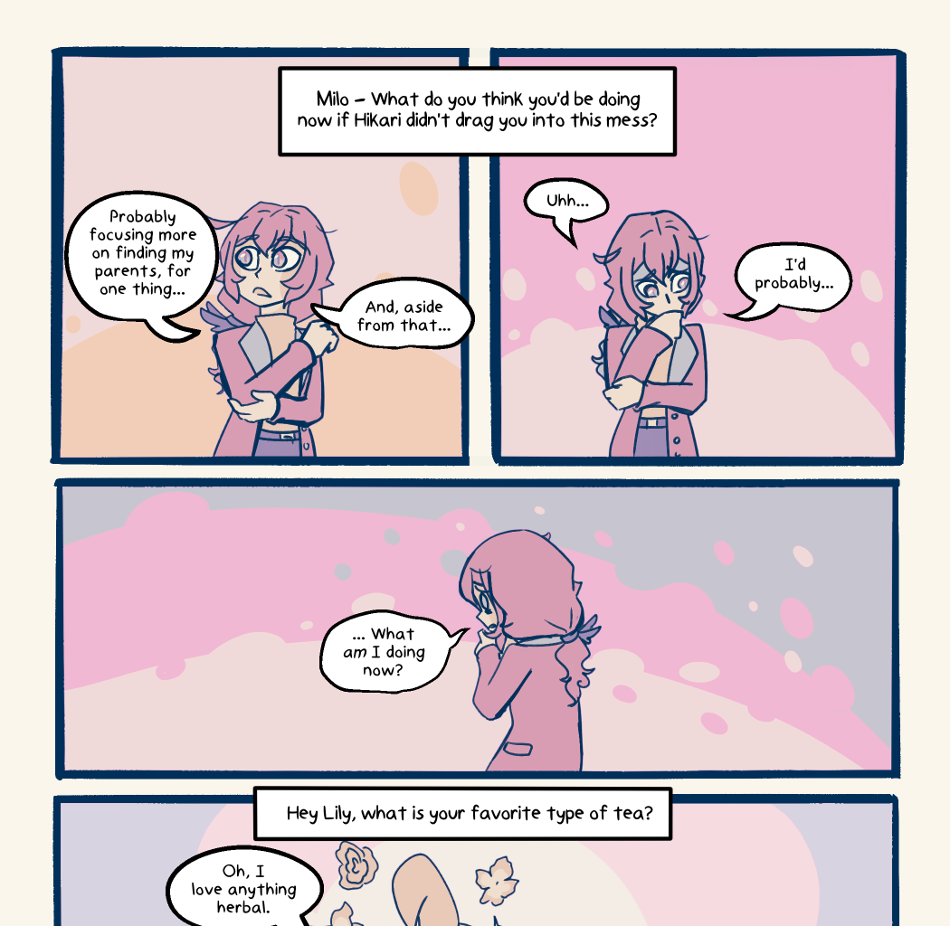On Starlit Tides - Episode 110, Page 1: Q&A #6