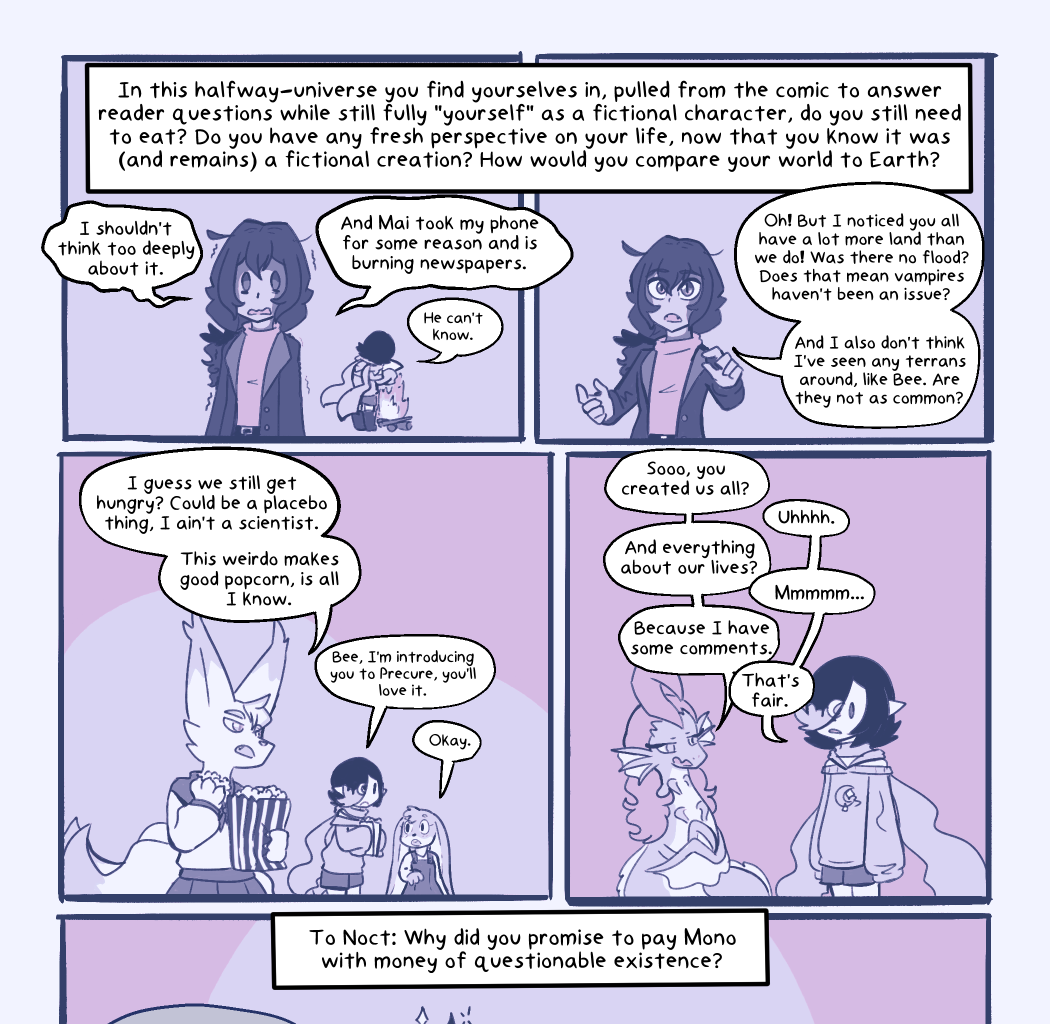 On Starlit Tides - Episode 111, Page 1: Q&A #7