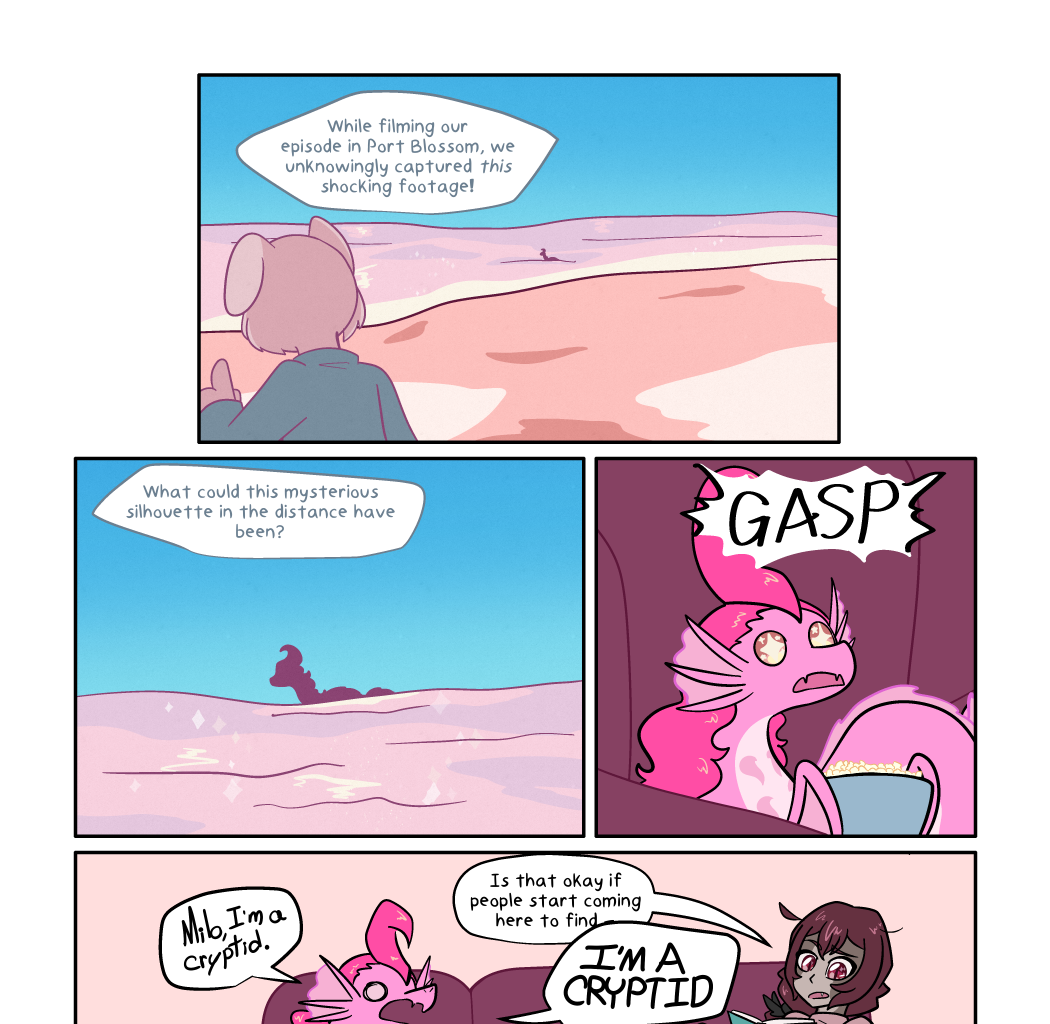 On Starlit Tides - Episode 118, Page 1: Intermission - Cryptid