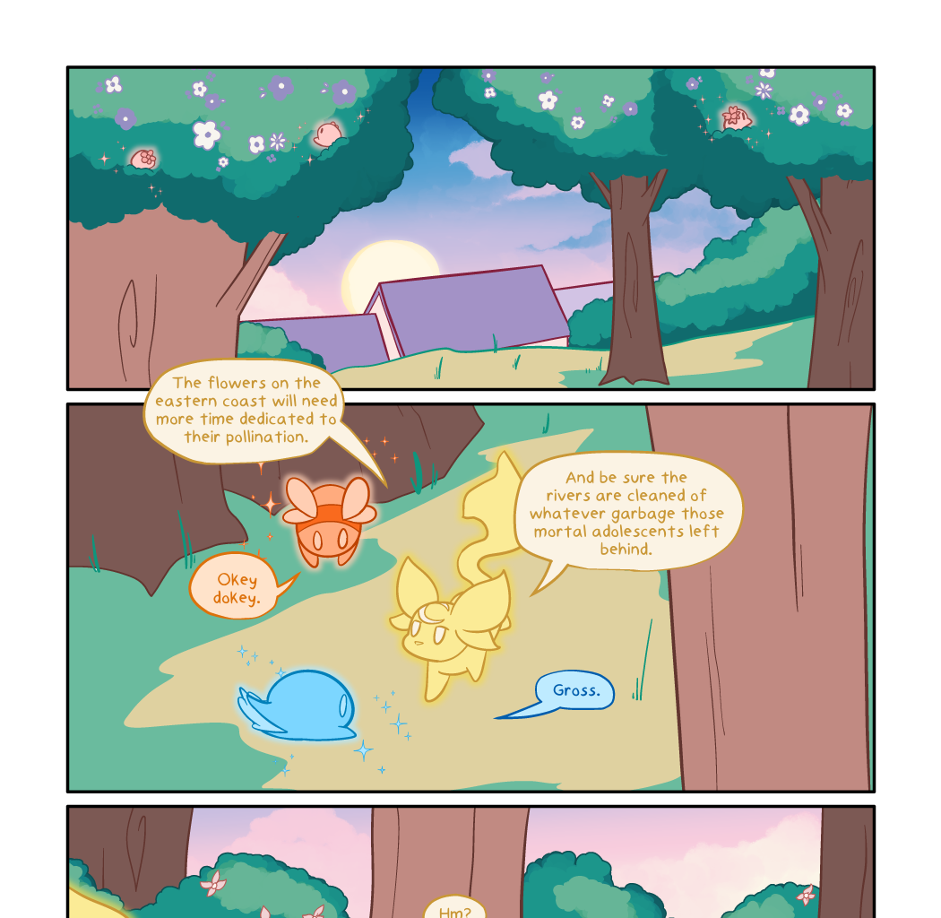 On Starlit Tides - Episode 120, Page 1: Spring Cleaning - Page 1