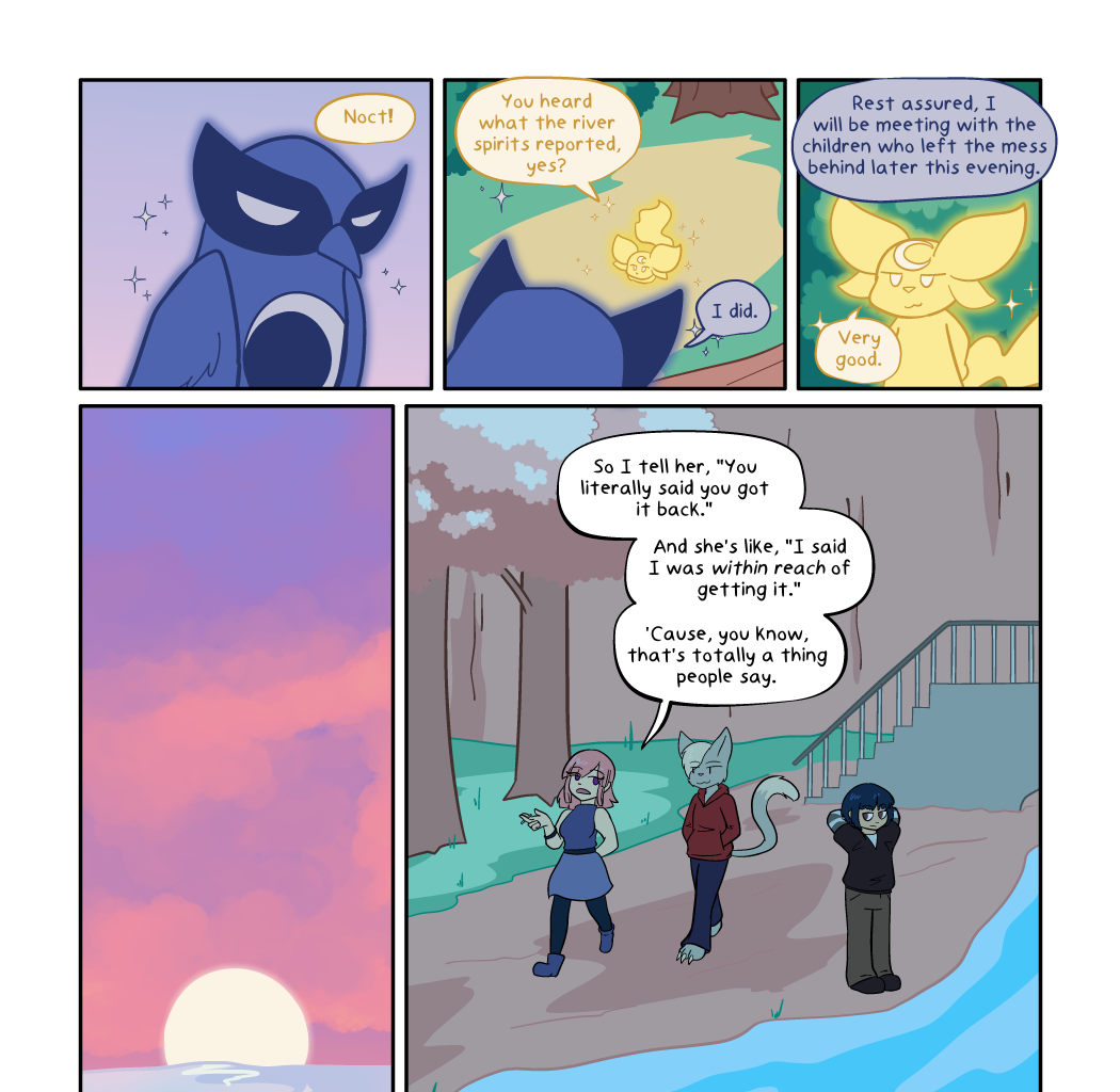On Starlit Tides - Episode 123, Page 1: Spring Cleaning - Page 4