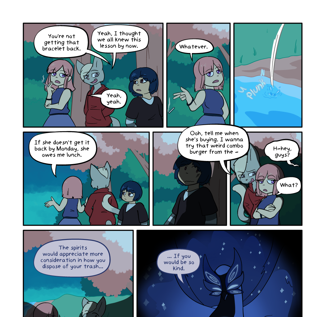 On Starlit Tides - Episode 124, Page 1: Spring Cleaning - Page 5