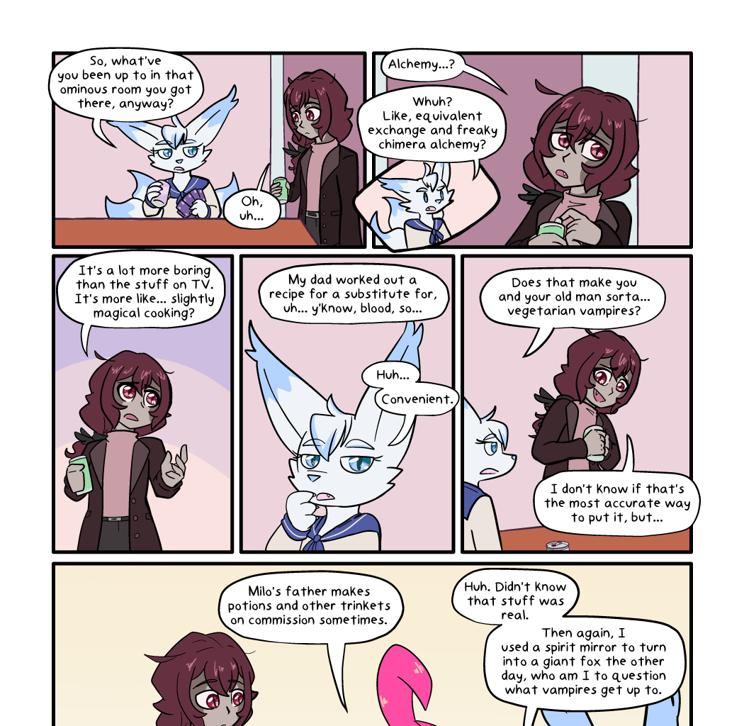 On Starlit Tides - Episode 133, Page 1: Chapter 7 - Page 8