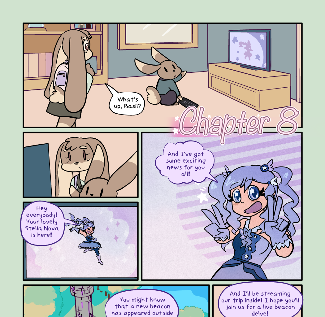 On Starlit Tides - Episode 144, Page 1: Chapter 8 - Page 1