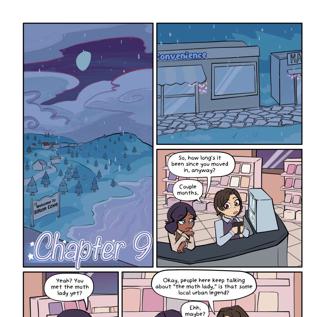On Starlit Tides - Episode 156, Page 1: Chapter 9 - Page 1