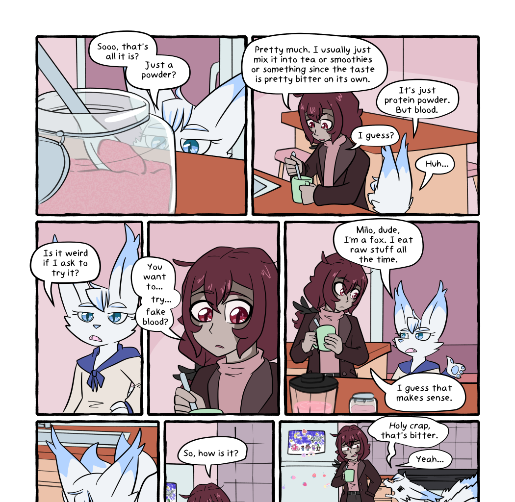 On Starlit Tides - Episode 186, Page 1: Intermission - Taste Test