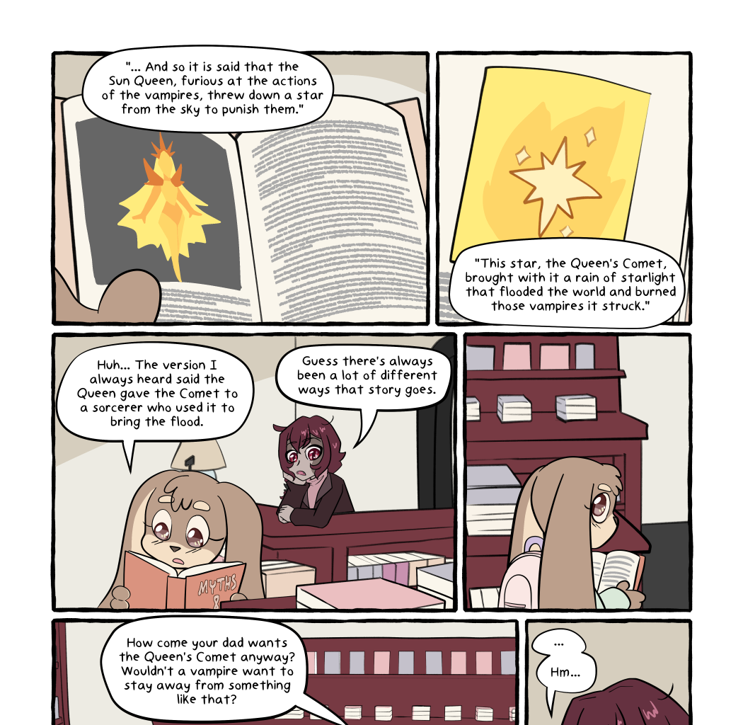 On Starlit Tides - Episode 187, Page 1: Intermission - Old Habits