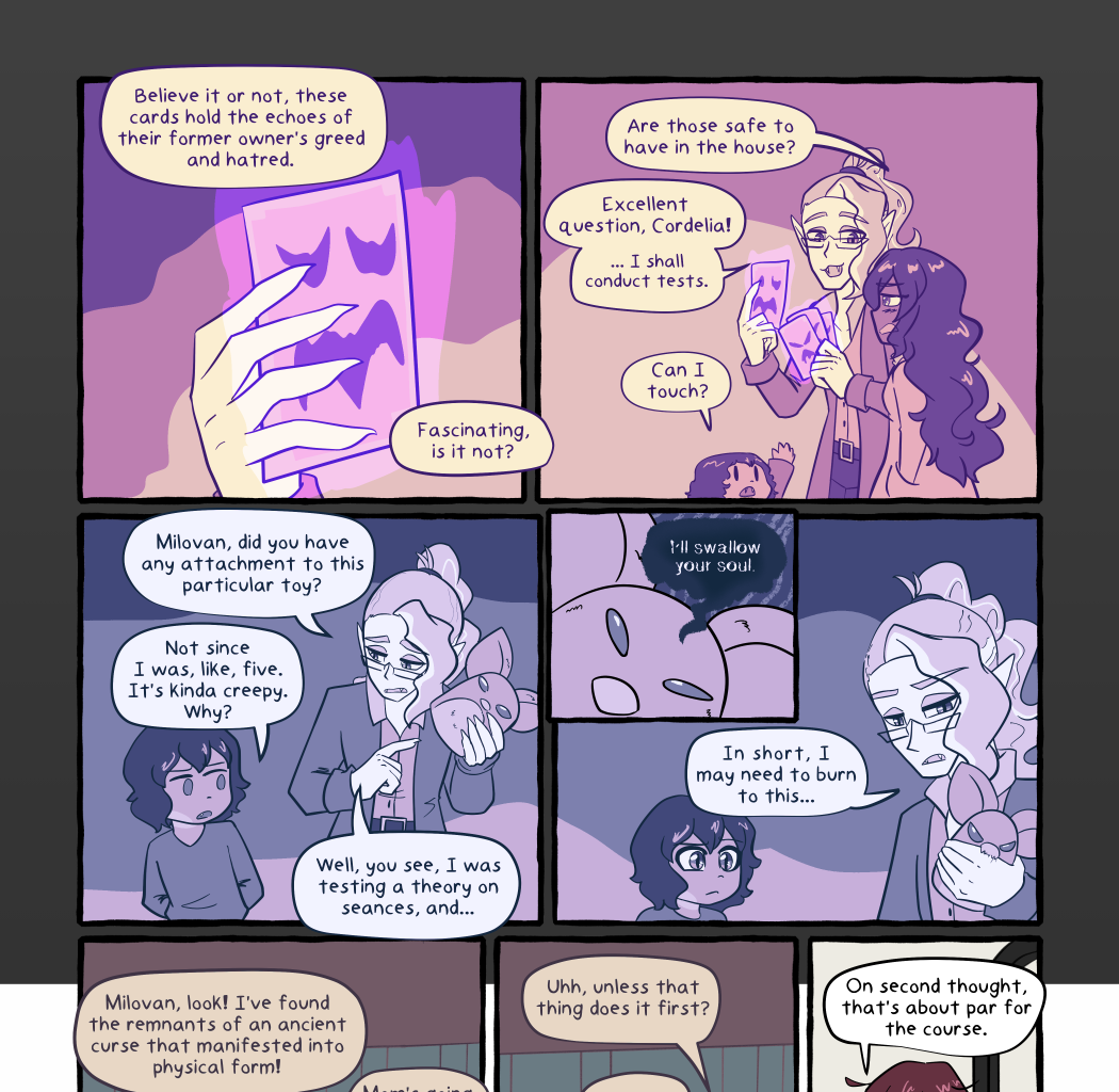 On Starlit Tides - Episode 187, Page 2: Intermission - Old Habits