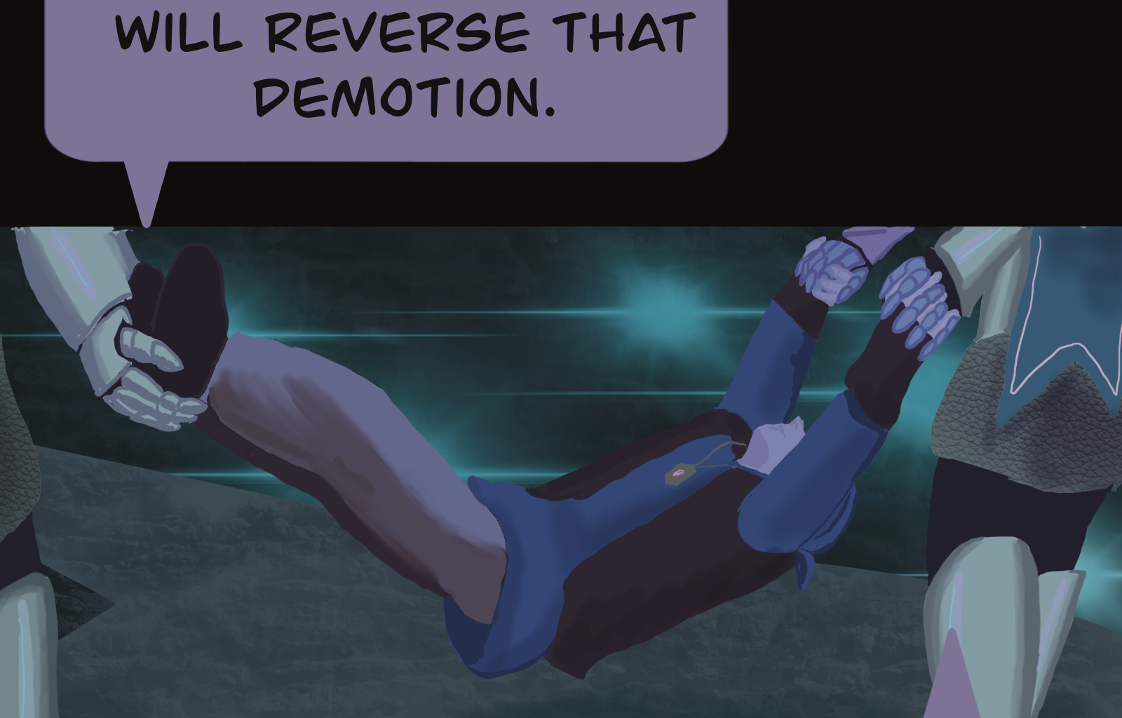 Sage Eyes: The Light Thief - Episode 3, Page 8: Chapter 3 The Escape