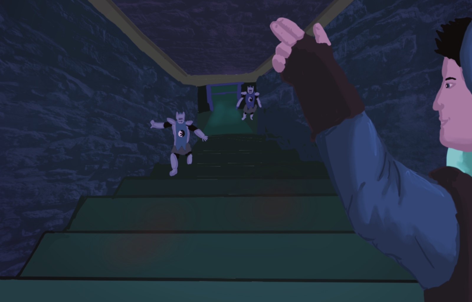 Sage Eyes: The Light Thief - Episode 3, Page 23: Chapter 3 The Escape