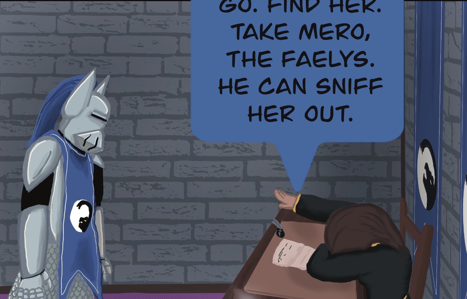 Sage Eyes: The Light Thief - Episode 4, Page 3: Chapter 4 False Friends