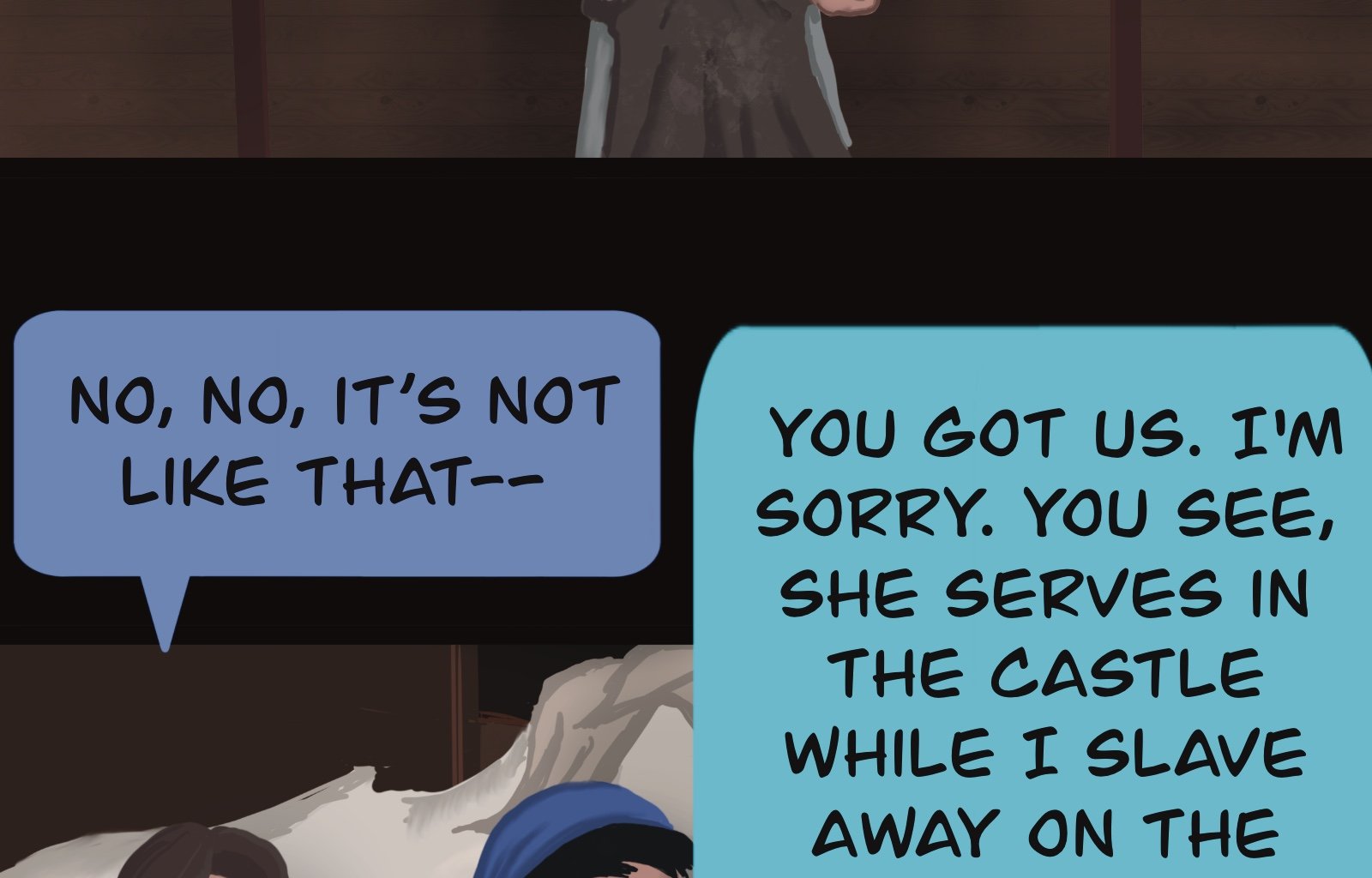 Sage Eyes: The Light Thief - Episode 4, Page 4: Chapter 4 False Friends