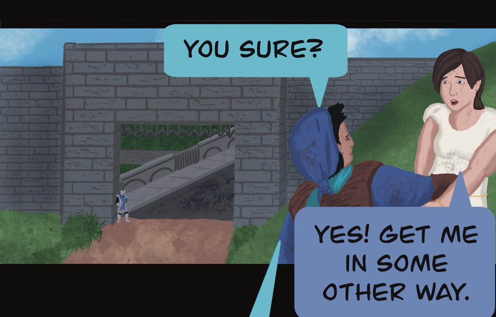 Sage Eyes: The Light Thief - Episode 4, Page 5: Chapter 4 False Friends