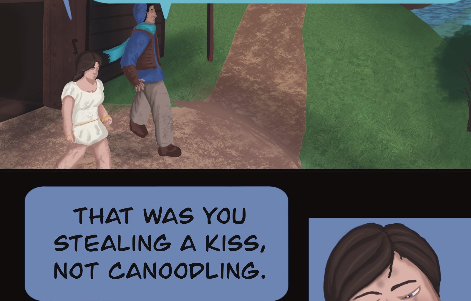 Sage Eyes: The Light Thief - Episode 4, Page 5: Chapter 4 False Friends