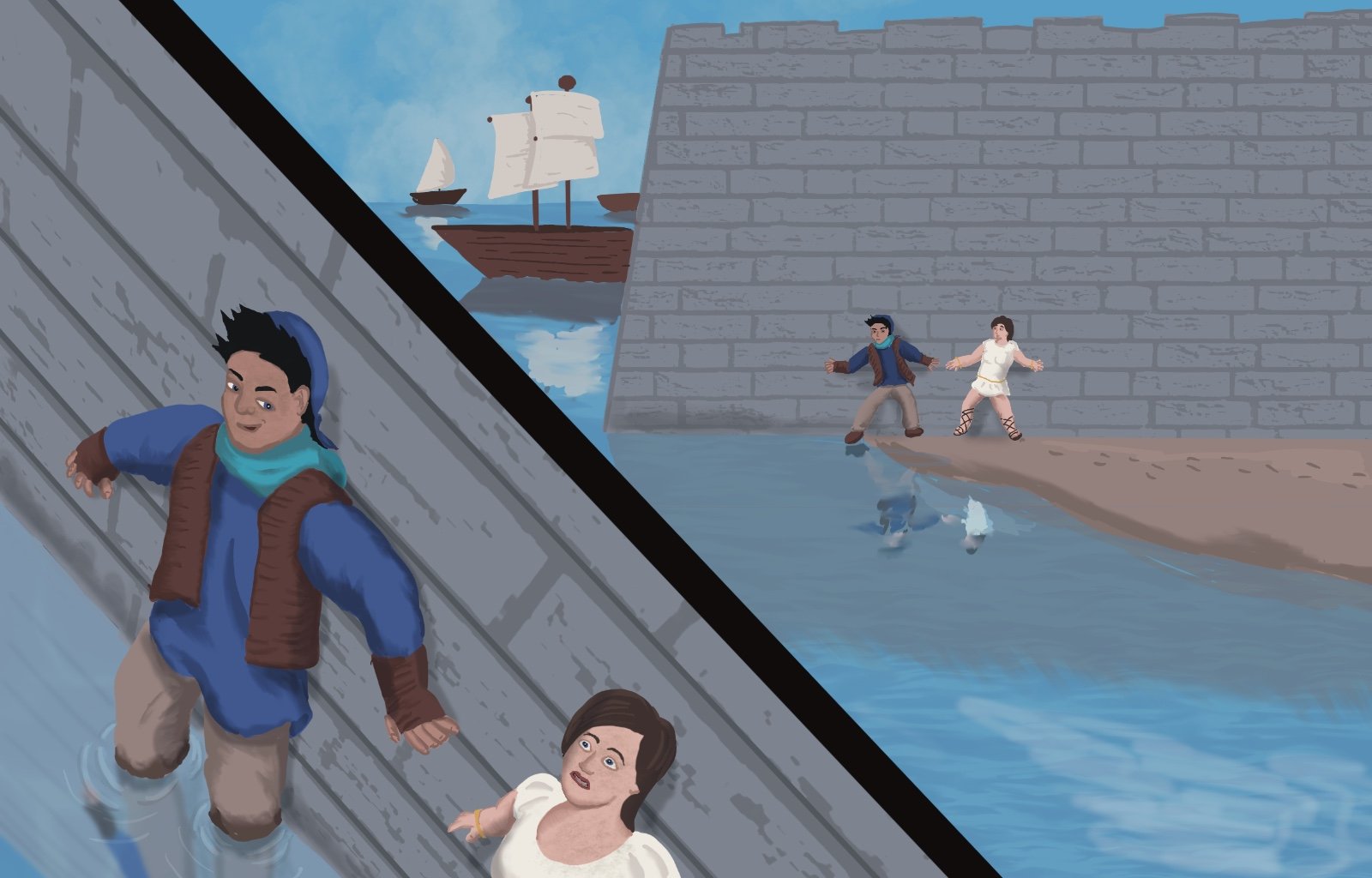 Sage Eyes: The Light Thief - Episode 4, Page 6: Chapter 4 False Friends