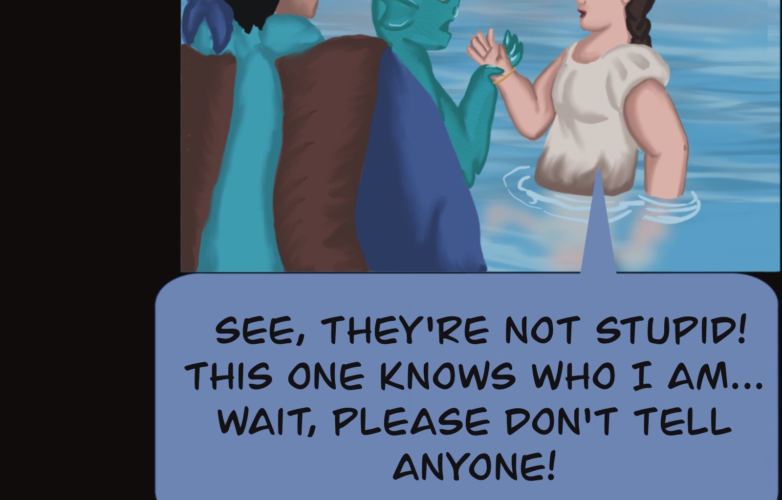 Sage Eyes: The Light Thief - Episode 4, Page 8: Chapter 4 False Friends