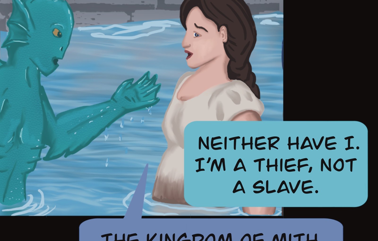 Sage Eyes: The Light Thief - Episode 4, Page 8: Chapter 4 False Friends