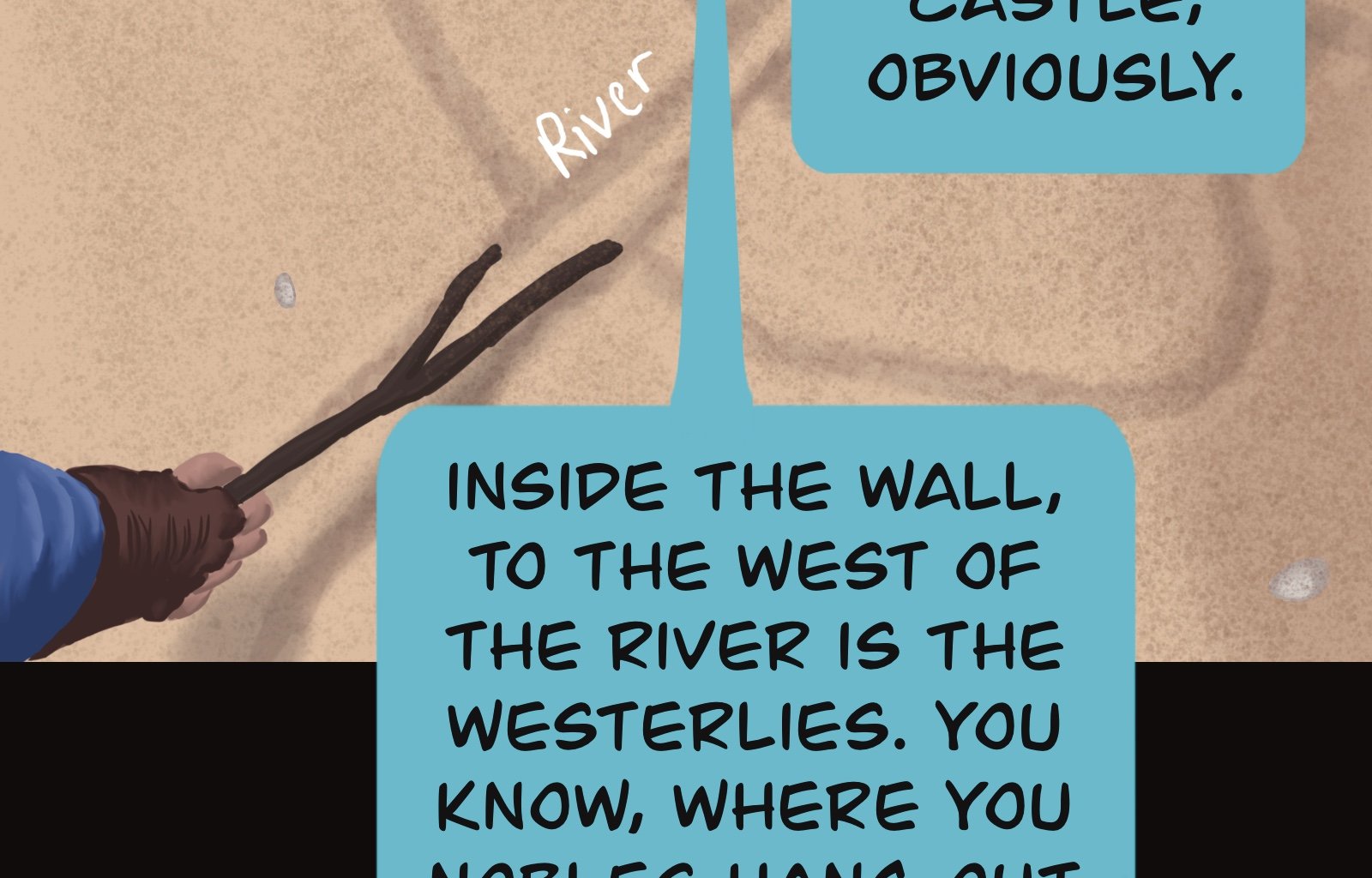 Sage Eyes: The Light Thief - Episode 4, Page 9: Chapter 4 False Friends