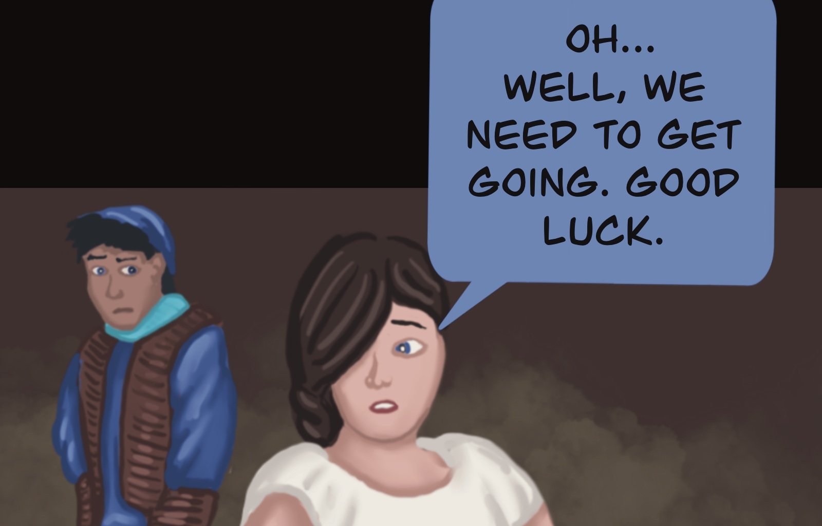 Sage Eyes: The Light Thief - Episode 4, Page 14: Chapter 4 False Friends