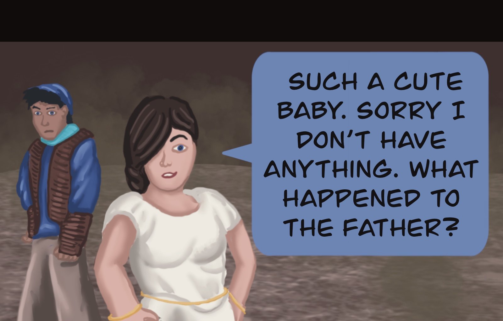 Sage Eyes: The Light Thief - Episode 4, Page 14: Chapter 4 False Friends