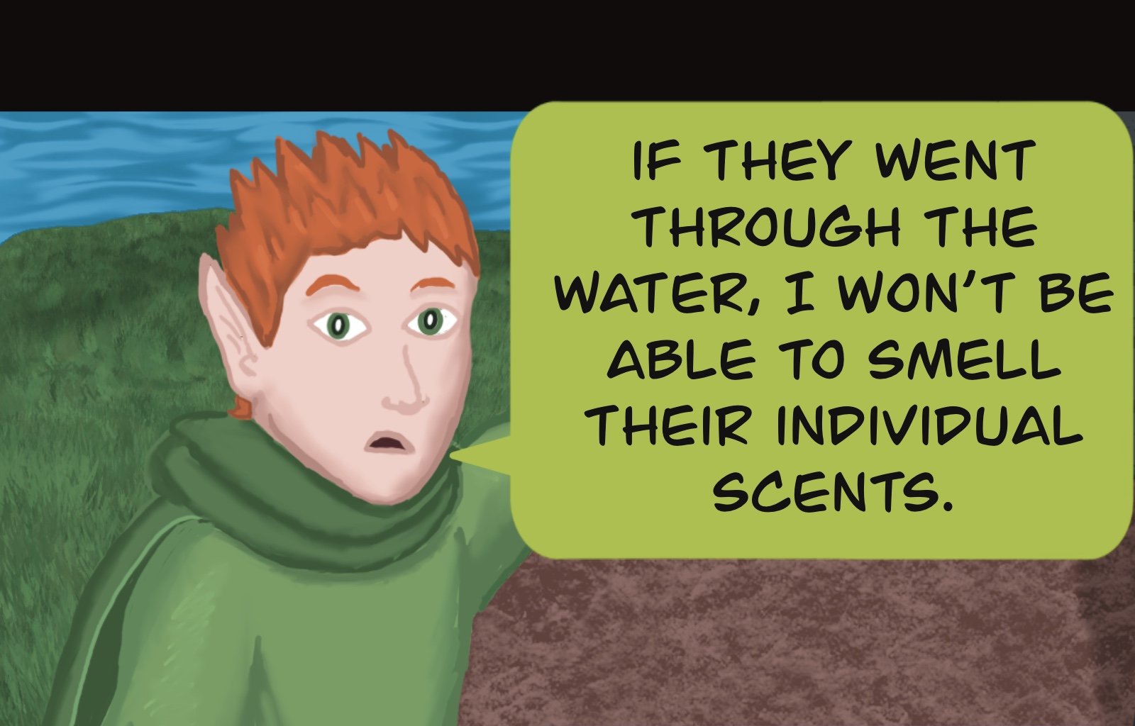 Sage Eyes: The Light Thief - Episode 4, Page 16: Chapter 4 False Friends