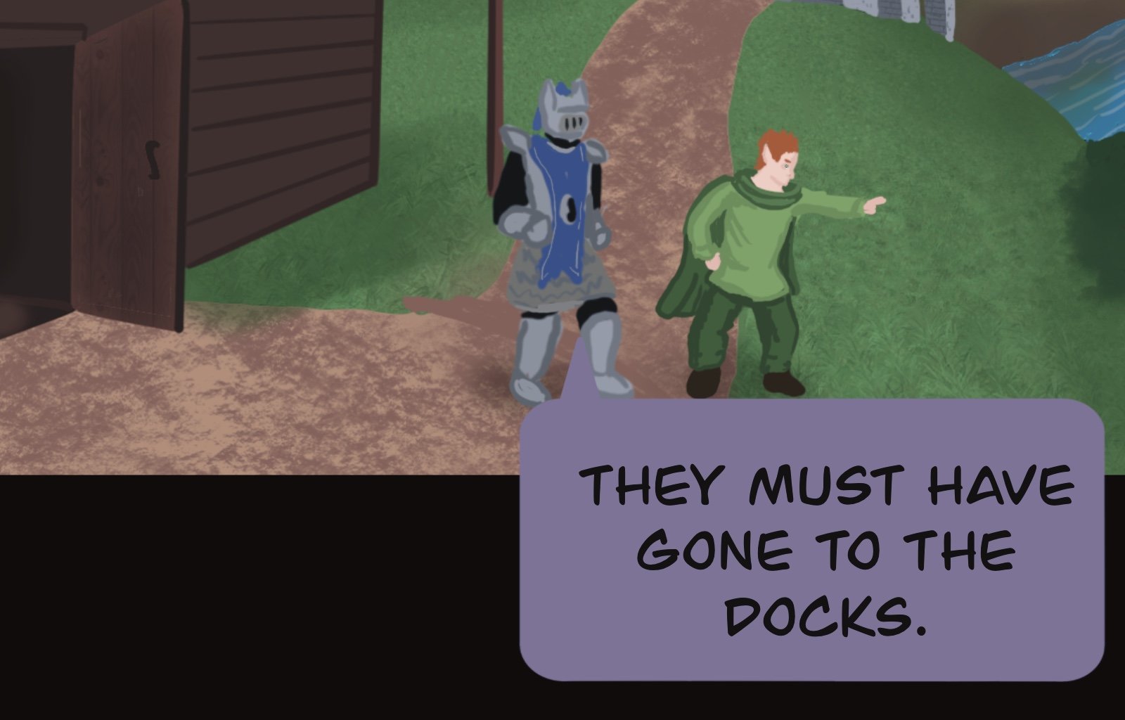 Sage Eyes: The Light Thief - Episode 4, Page 16: Chapter 4 False Friends