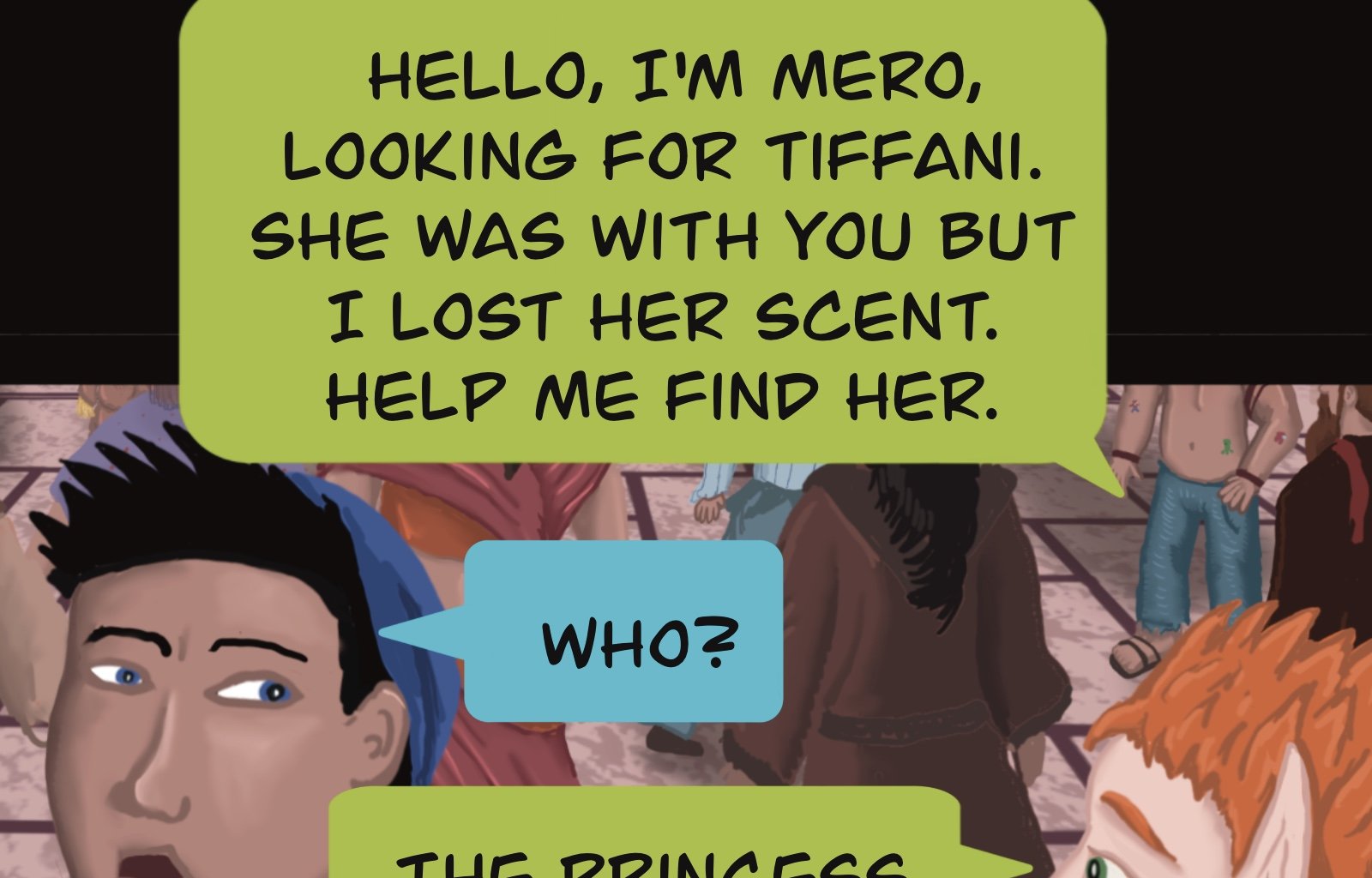 Sage Eyes: The Light Thief - Episode 4, Page 17: Chapter 4 False Friends