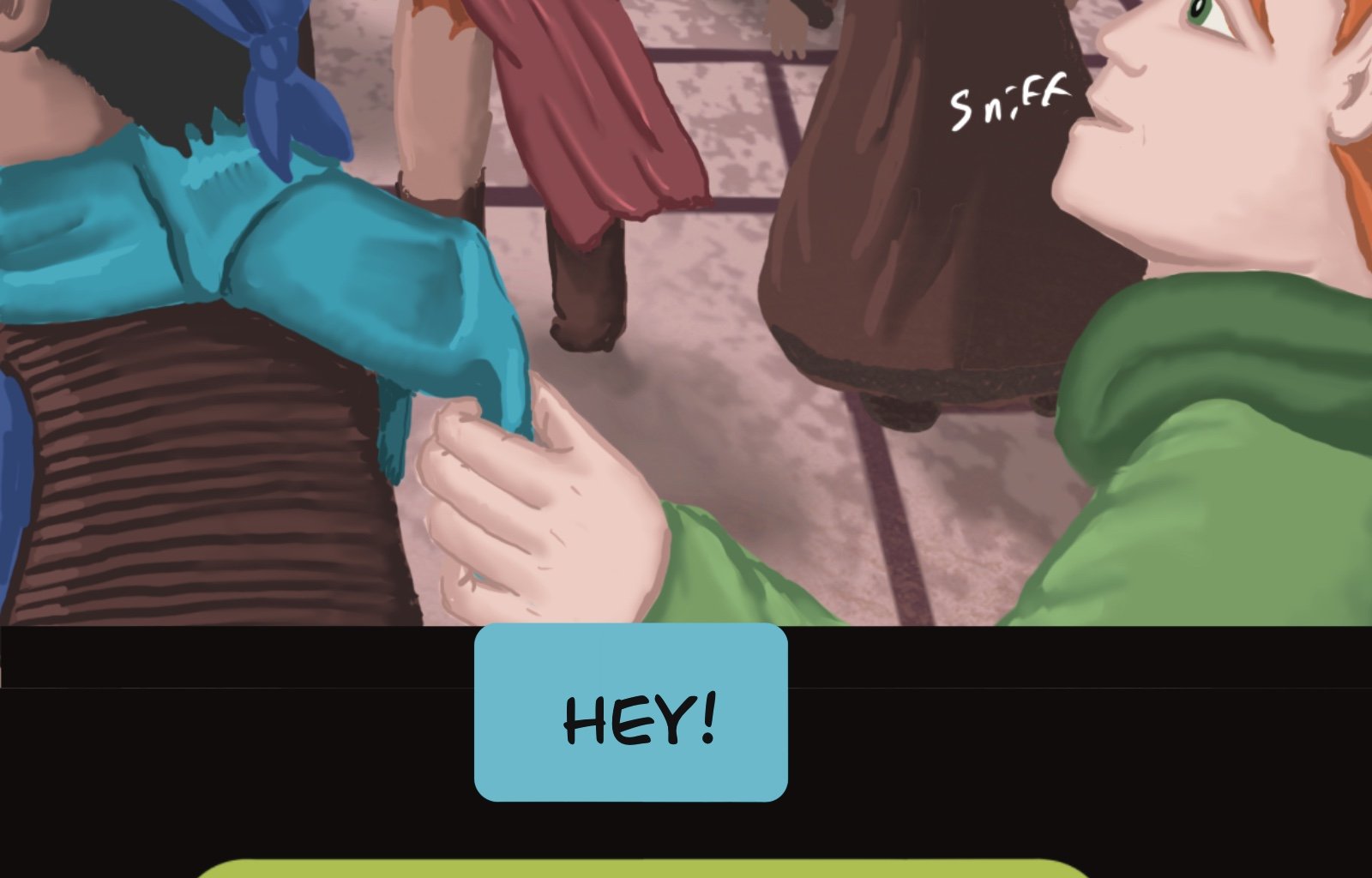 Sage Eyes: The Light Thief - Episode 4, Page 17: Chapter 4 False Friends