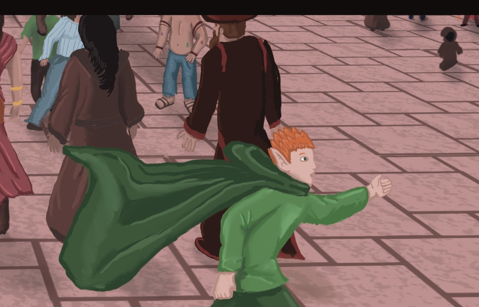 Sage Eyes: The Light Thief - Episode 4, Page 19: Chapter 4 False Friends