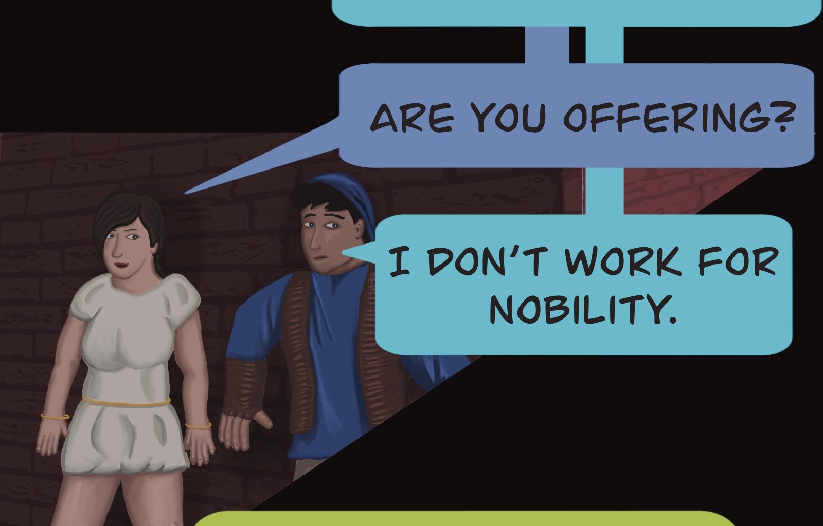 Sage Eyes: The Light Thief - Episode 4, Page 20: Chapter 4 False Friends