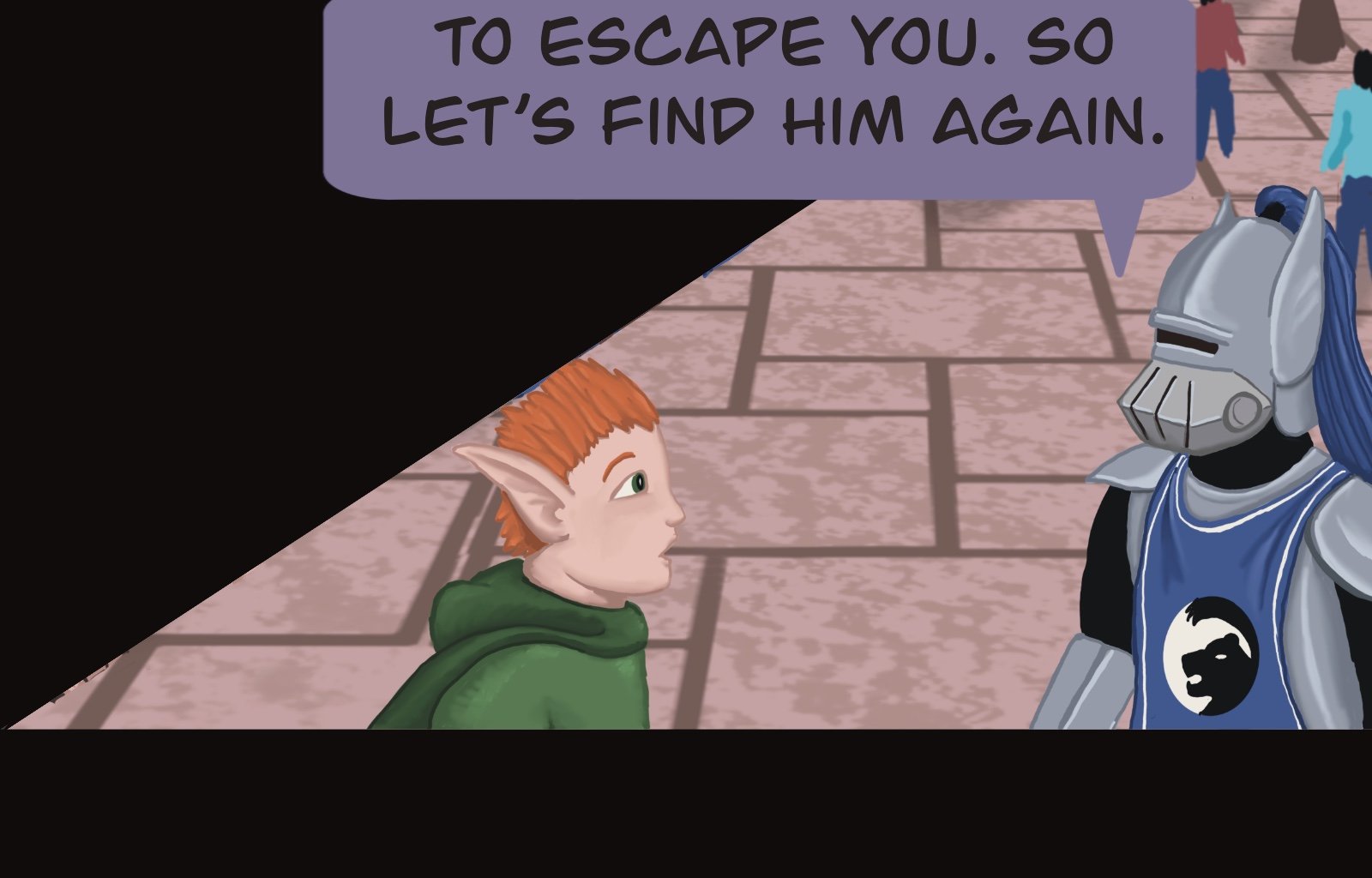 Sage Eyes: The Light Thief - Episode 4, Page 20: Chapter 4 False Friends