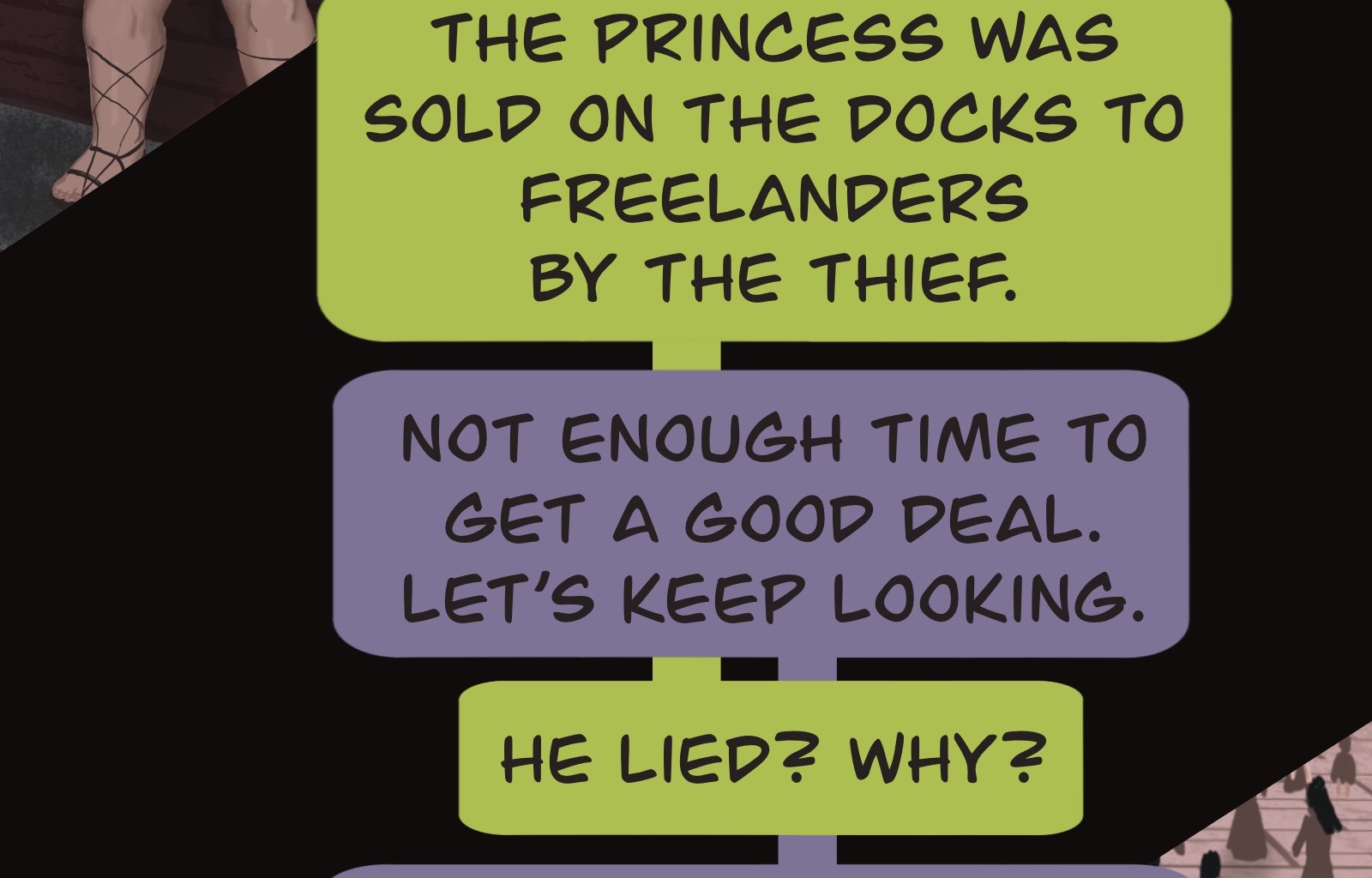 Sage Eyes: The Light Thief - Episode 4, Page 20: Chapter 4 False Friends