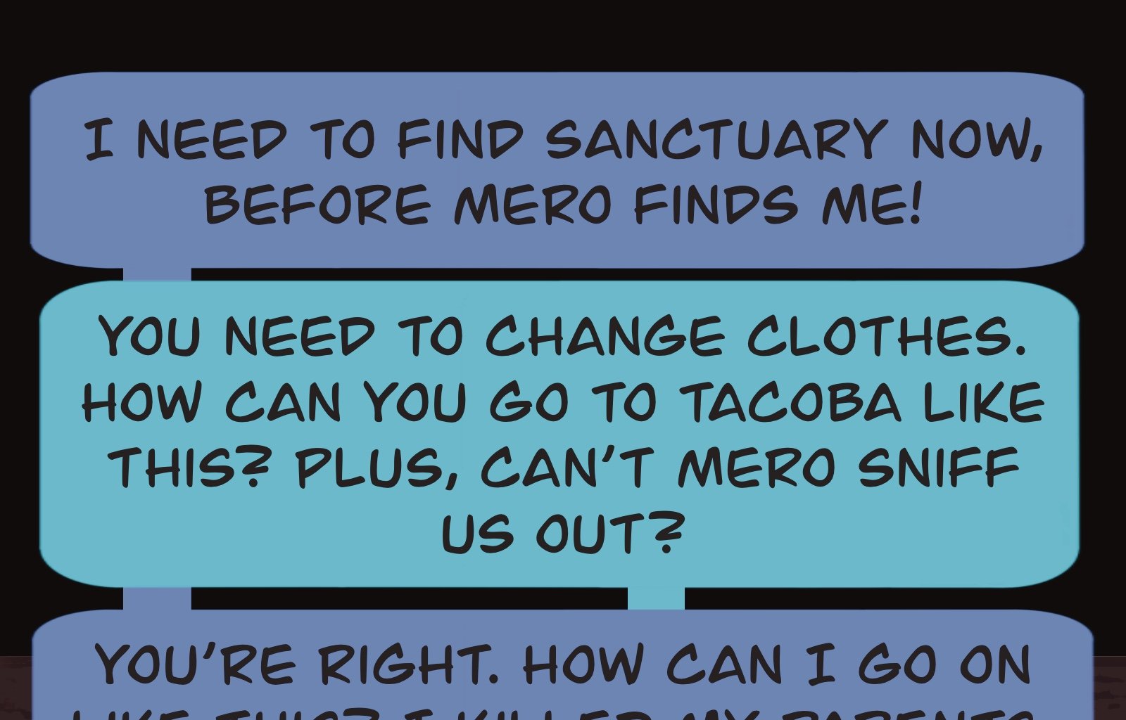 Sage Eyes: The Light Thief - Episode 4, Page 20: Chapter 4 False Friends