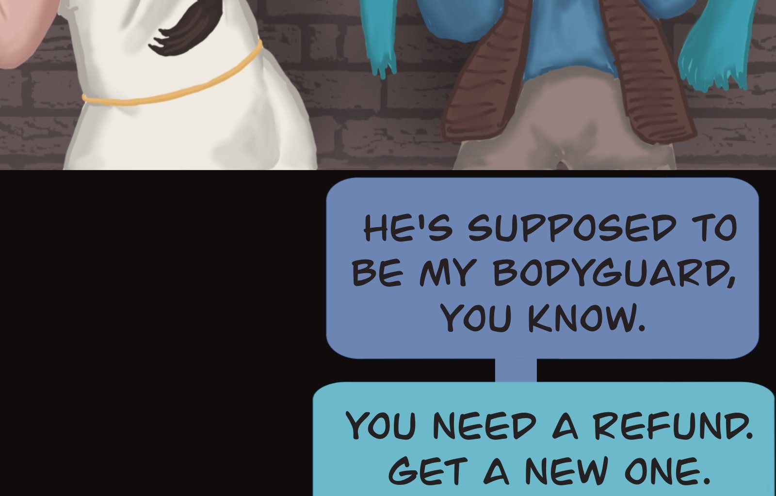 Sage Eyes: The Light Thief - Episode 4, Page 20: Chapter 4 False Friends