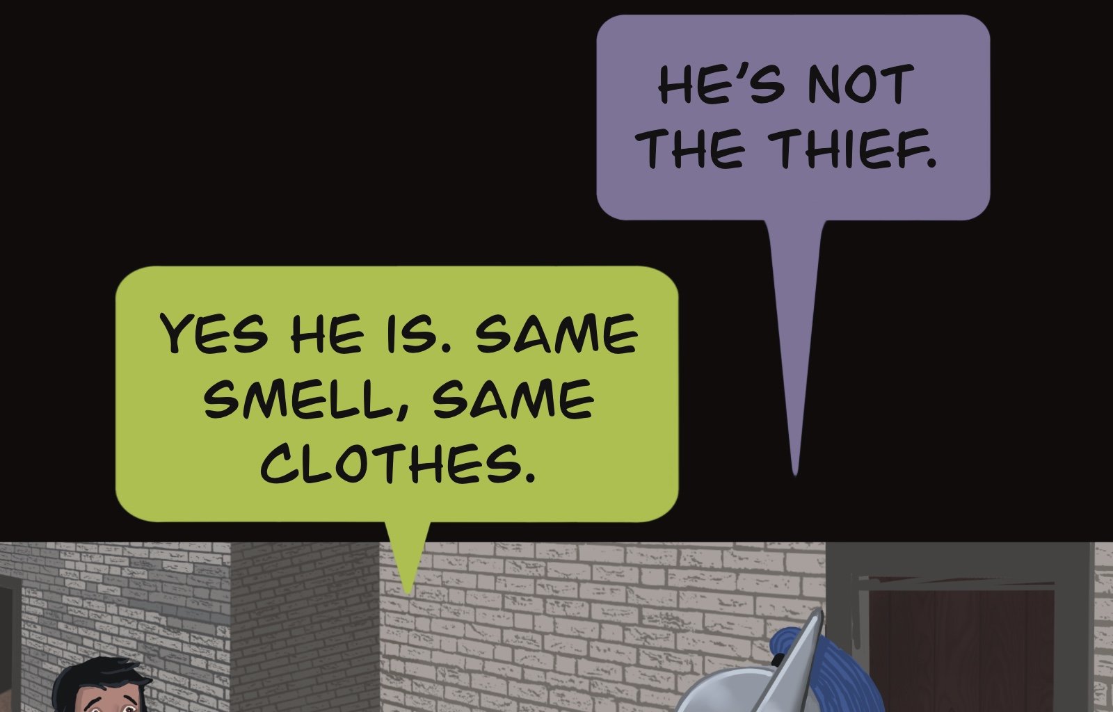 Sage Eyes: The Light Thief - Episode 4, Page 23: Chapter 4 False Friends