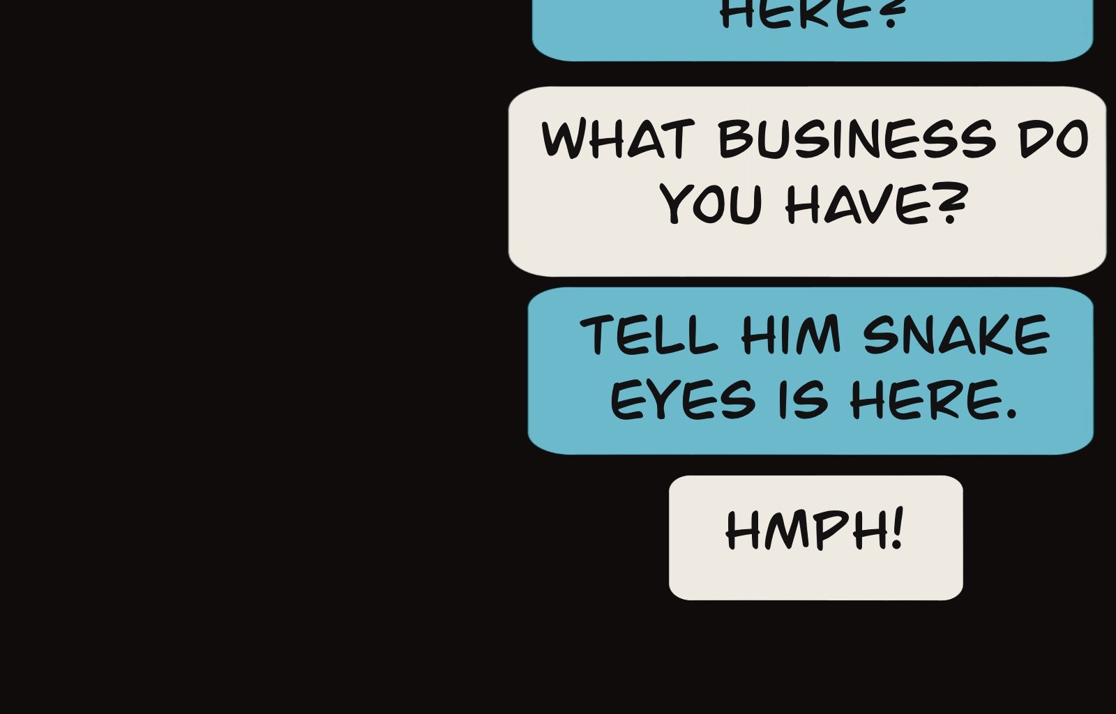 Sage Eyes: The Light Thief - Episode 4, Page 25: Chapter 4 False Friends