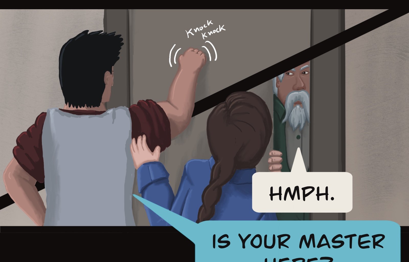 Sage Eyes: The Light Thief - Episode 4, Page 25: Chapter 4 False Friends