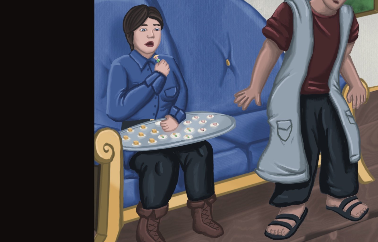 Sage Eyes: The Light Thief - Episode 4, Page 26: Chapter 4 False Friends