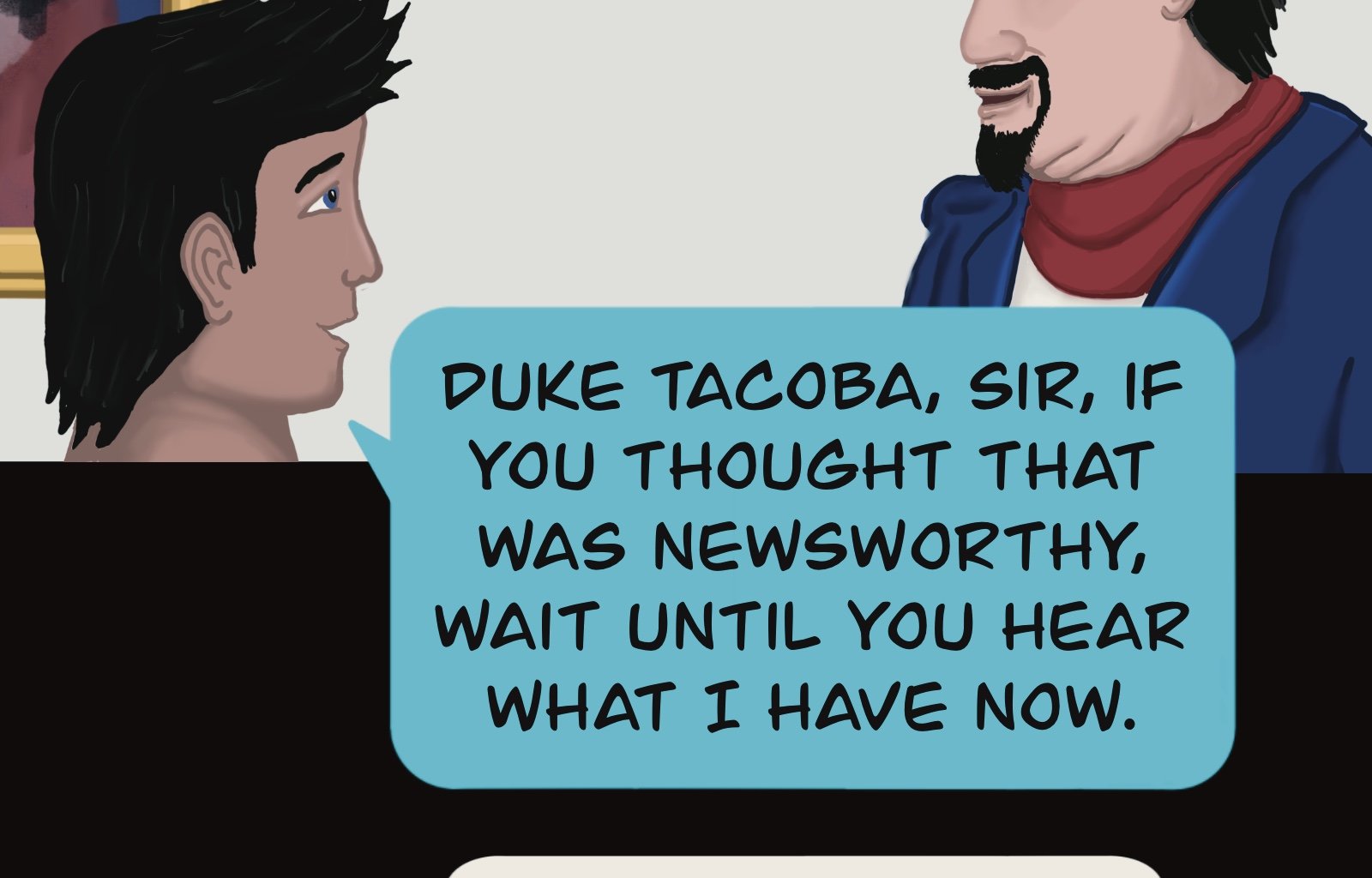 Sage Eyes: The Light Thief - Episode 4, Page 27: Chapter 4 False Friends