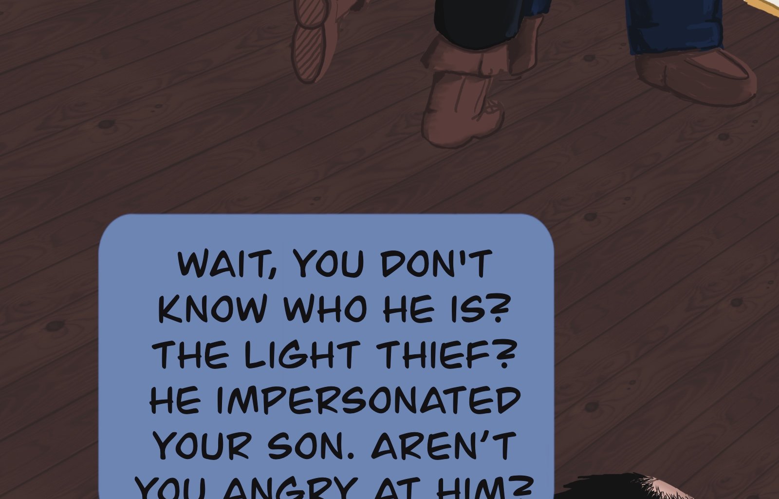 Sage Eyes: The Light Thief - Episode 4, Page 30: Chapter 4 False Friends