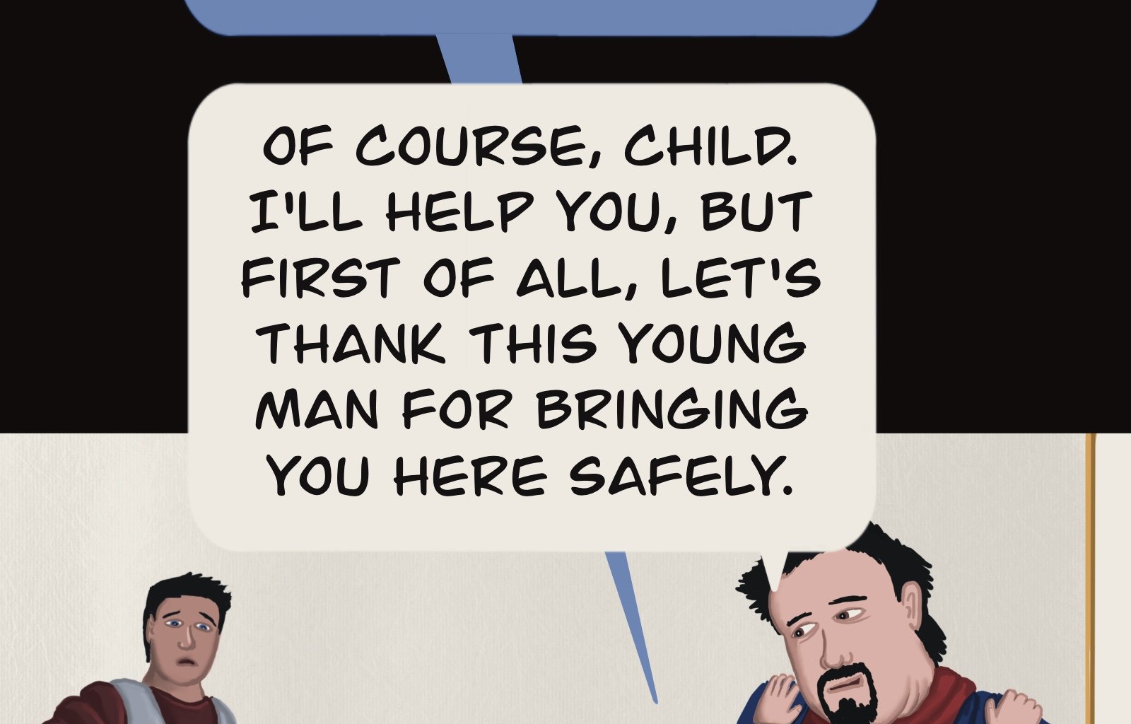 Sage Eyes: The Light Thief - Episode 4, Page 30: Chapter 4 False Friends